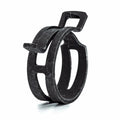 Mikalor | Federband-Schlauchschelle | Konstante Spannung | Für hohe Beanspruchung | 12 mm breit | Schwarzer Stahl